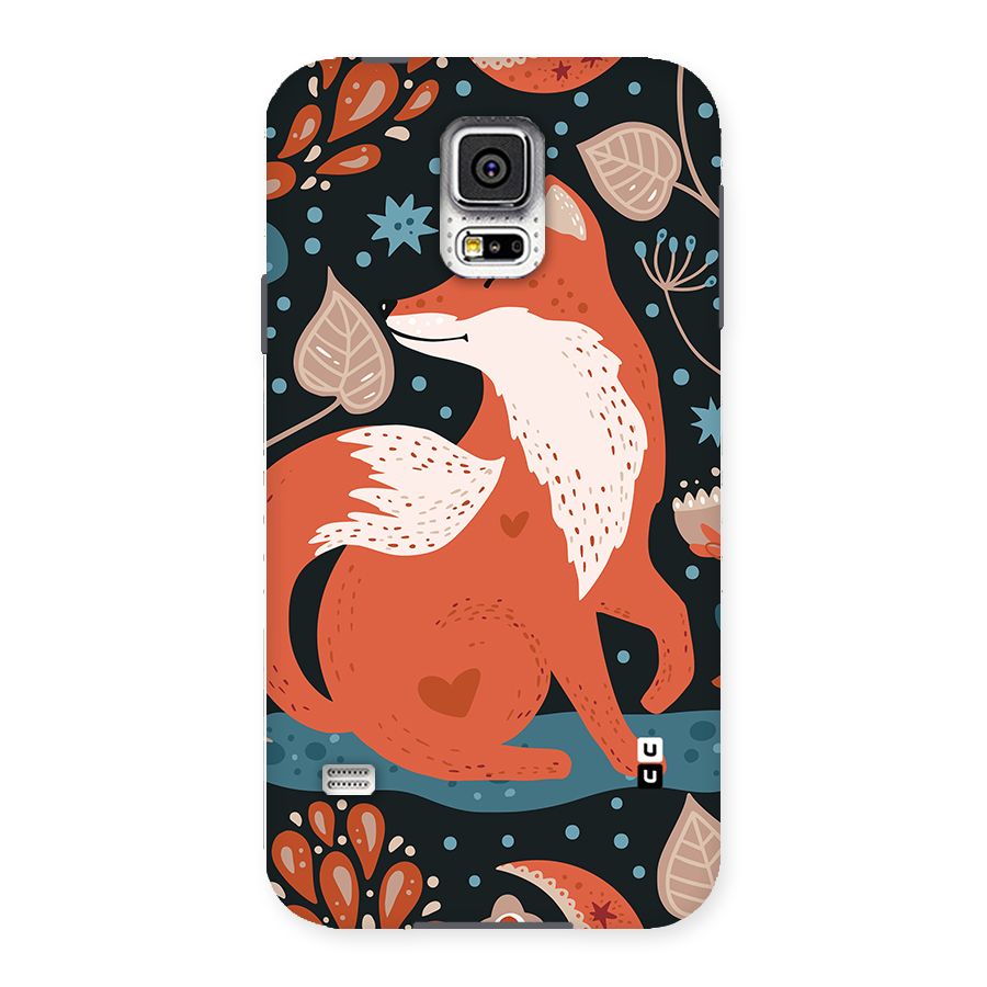 Nordic Arts Fox Back Case for Galaxy S5