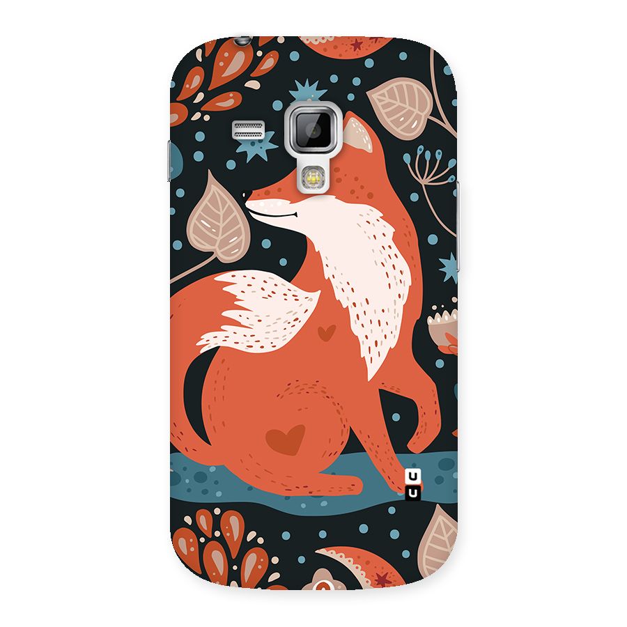 Nordic Arts Fox Back Case for Galaxy S Duos