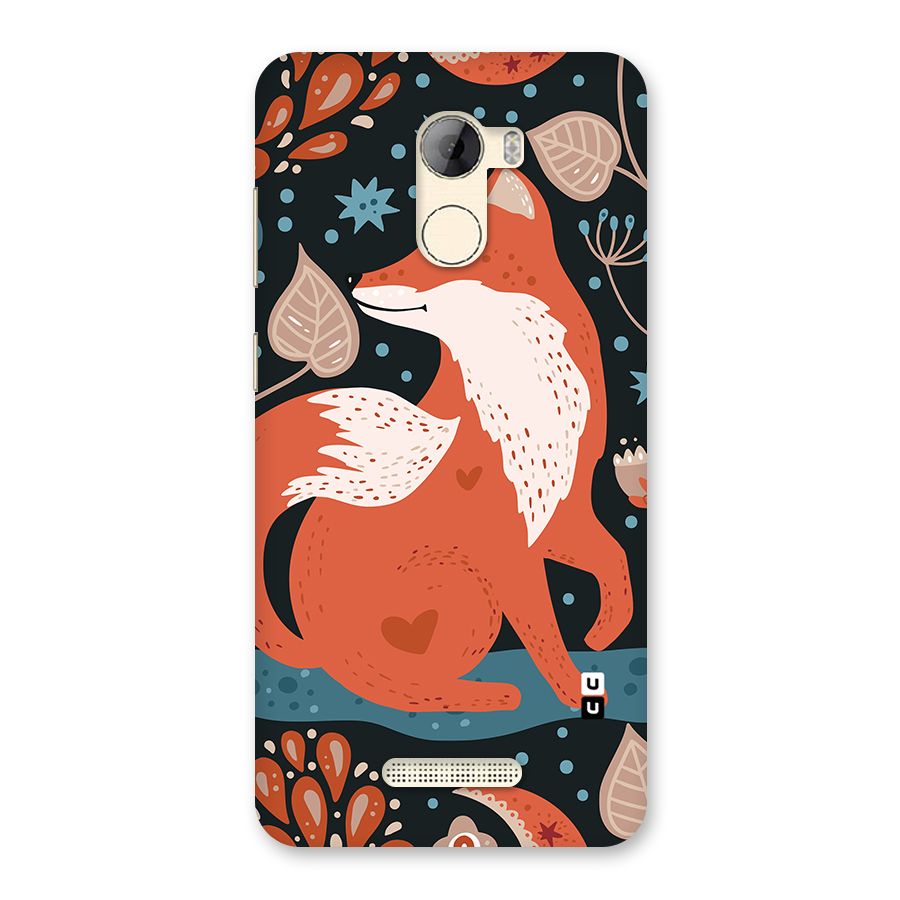 Nordic Arts Fox Back Case for Gionee A1 LIte