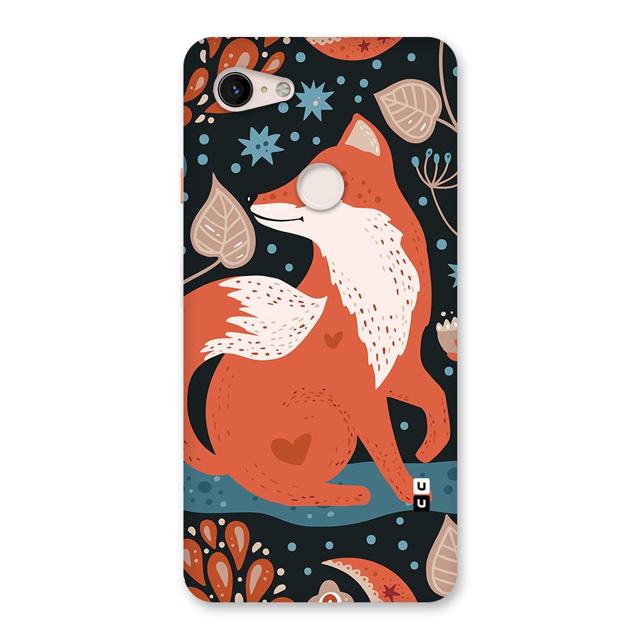 Nordic Arts Fox Back Case for Google Pixel 3 XL