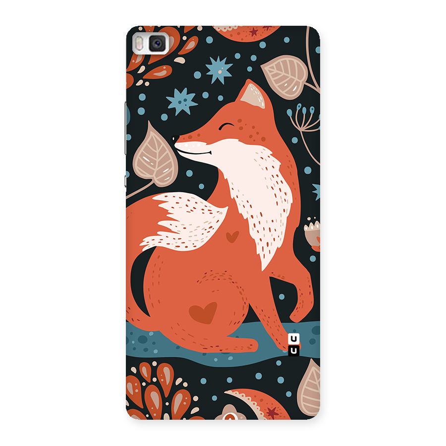 Nordic Arts Fox Back Case for Huawei P8