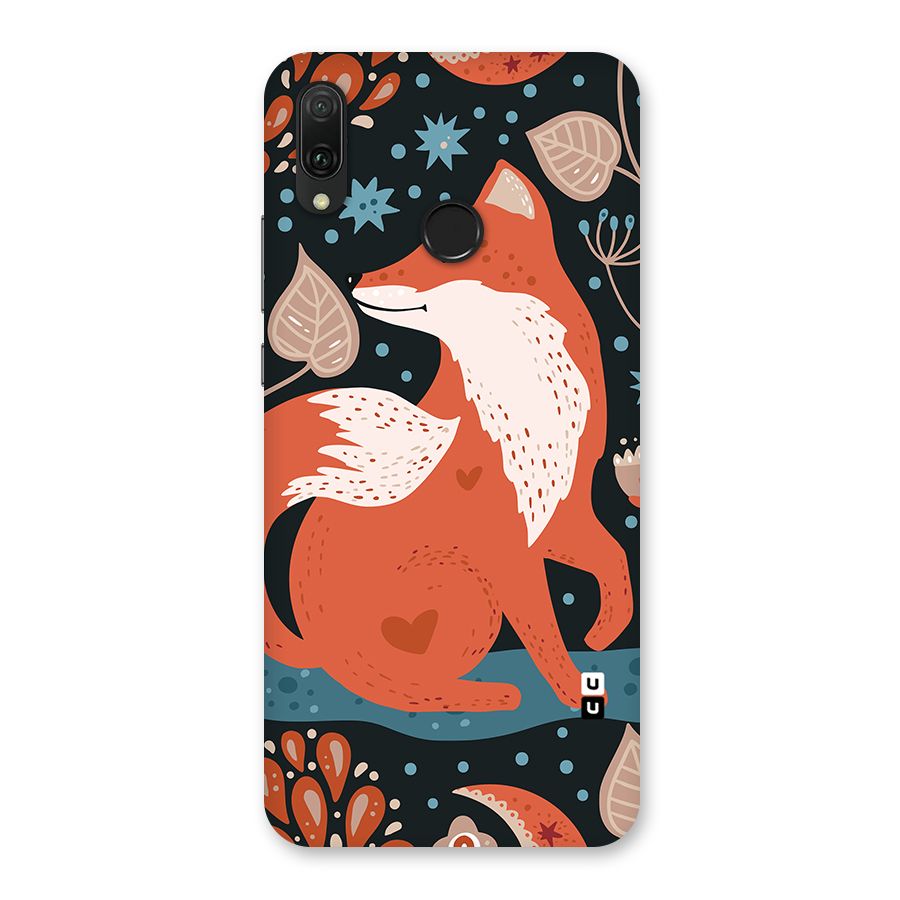 Nordic Arts Fox Back Case for Huawei Y9 (2019)