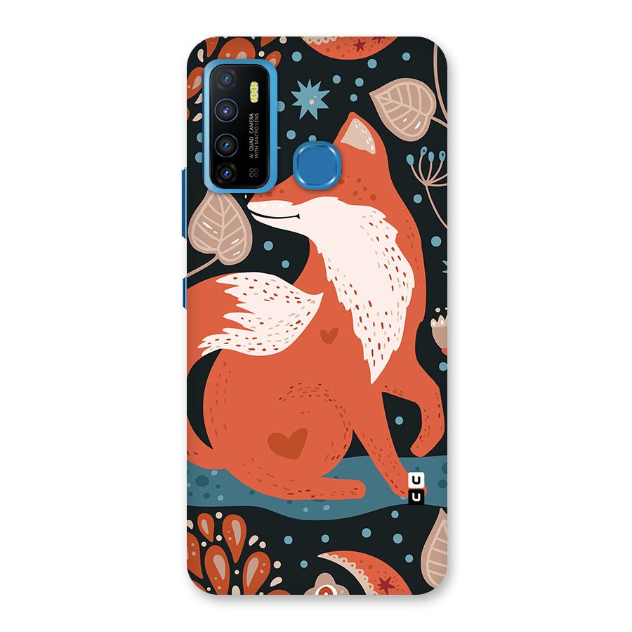 Nordic Arts Fox Back Case for Infinix Hot 9