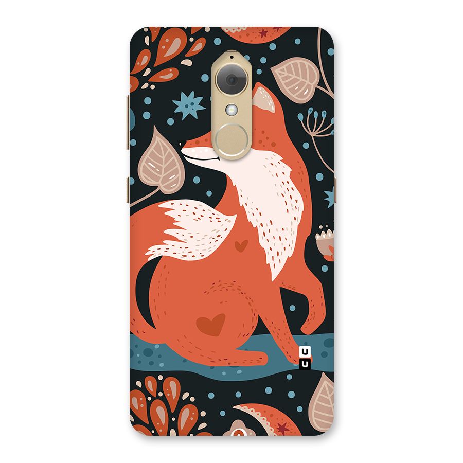 Nordic Arts Fox Back Case for Lenovo K8