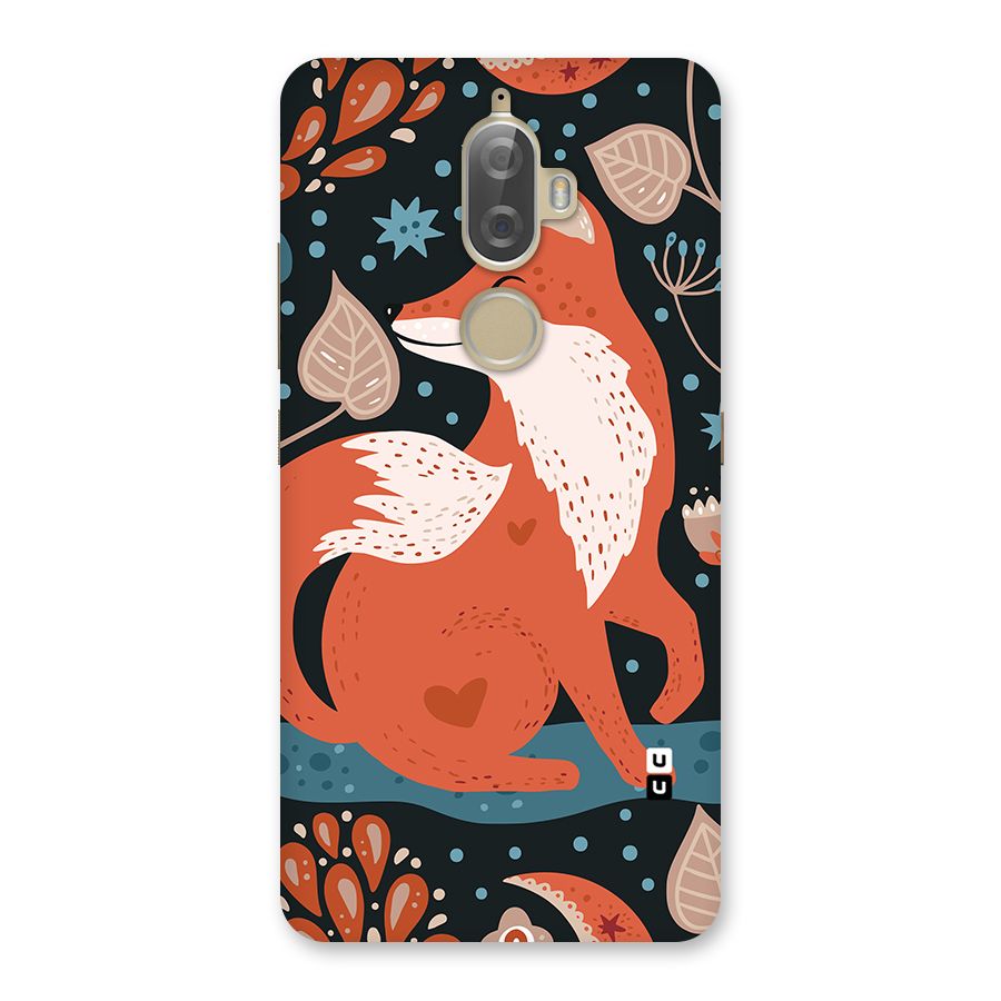 Nordic Arts Fox Back Case for Lenovo K8 Plus