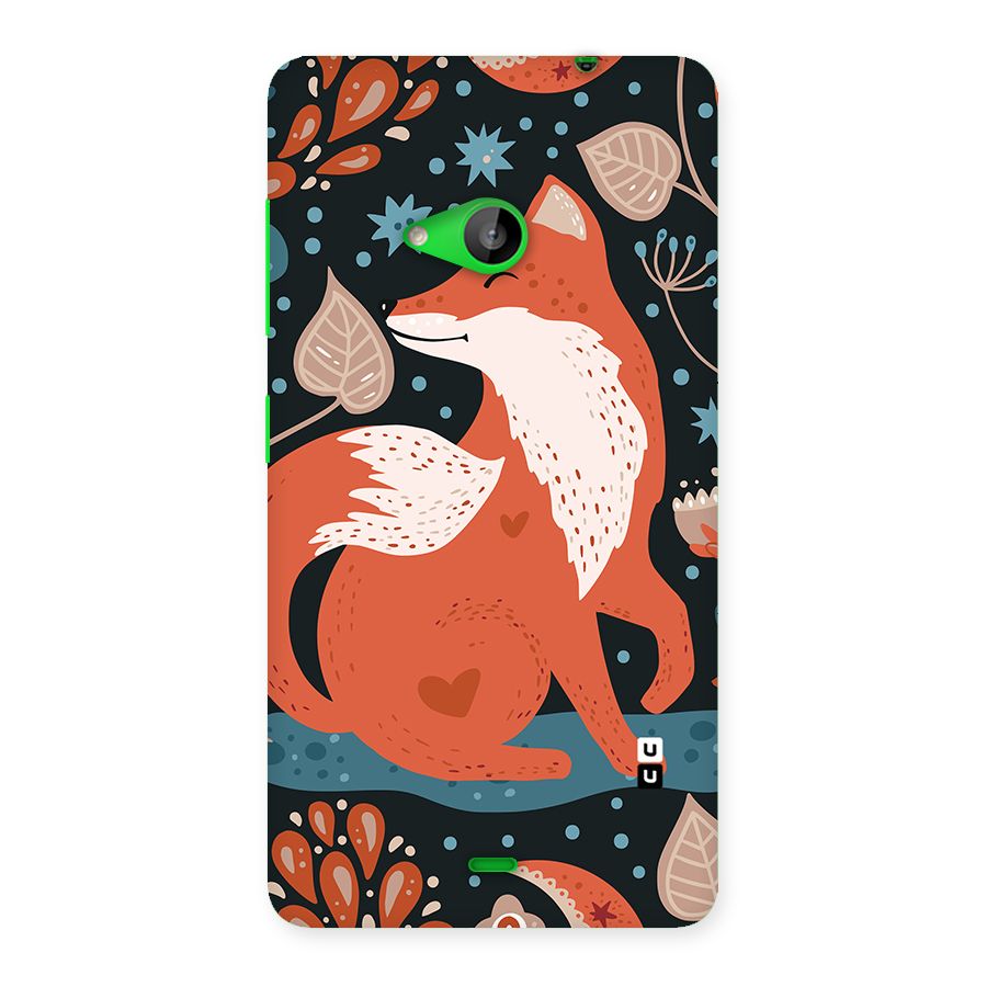 Nordic Arts Fox Back Case for Lumia 535