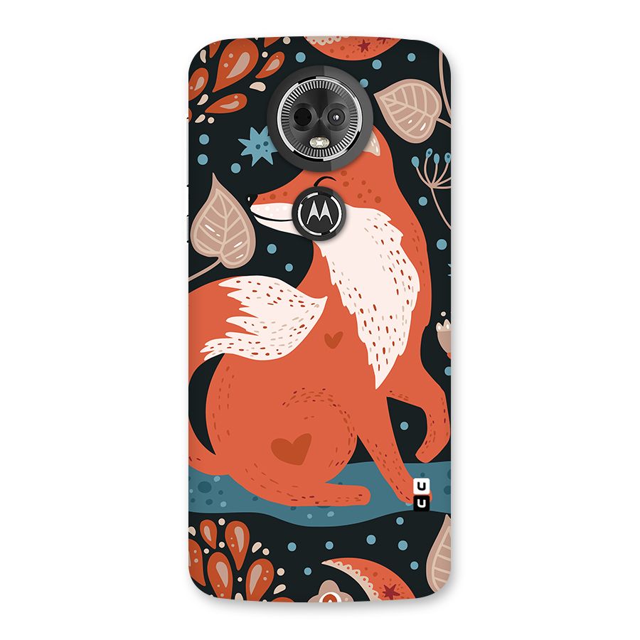 Nordic Arts Fox Back Case for Moto E5 Plus