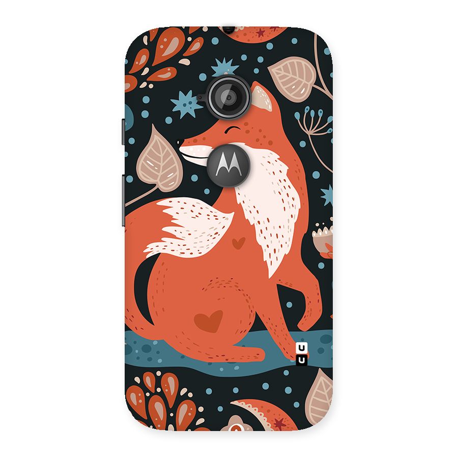 Nordic Arts Fox Back Case for Moto E 2nd Gen