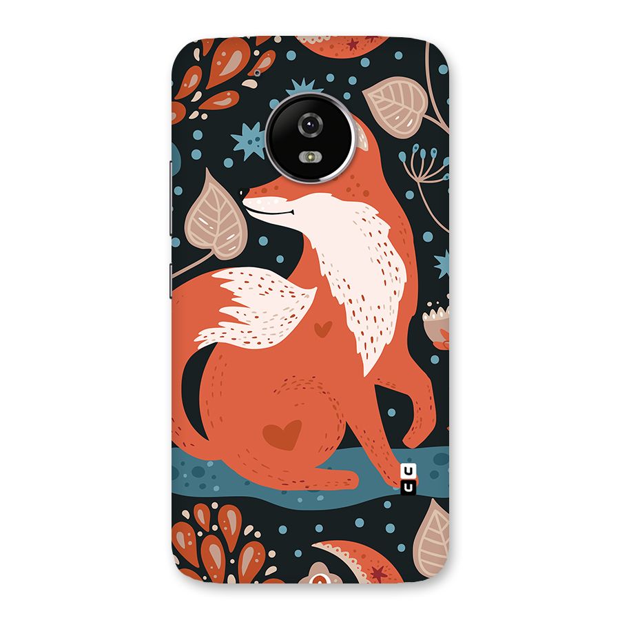 Nordic Arts Fox Back Case for Moto G5