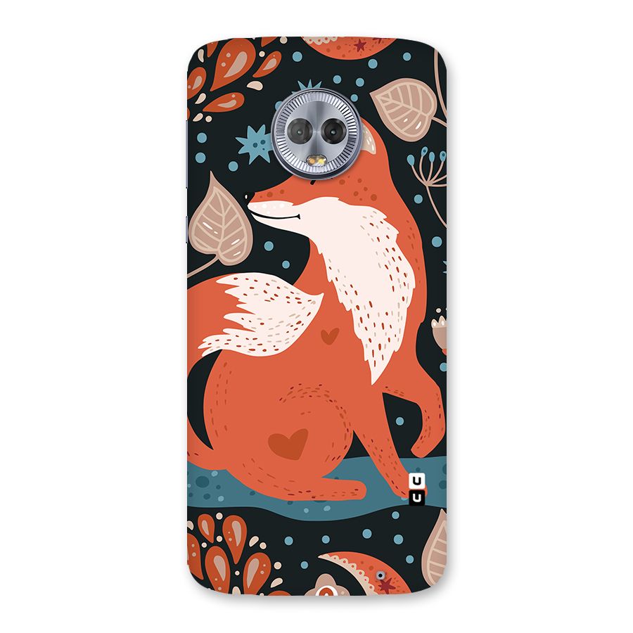 Nordic Arts Fox Back Case for Moto G6 Plus