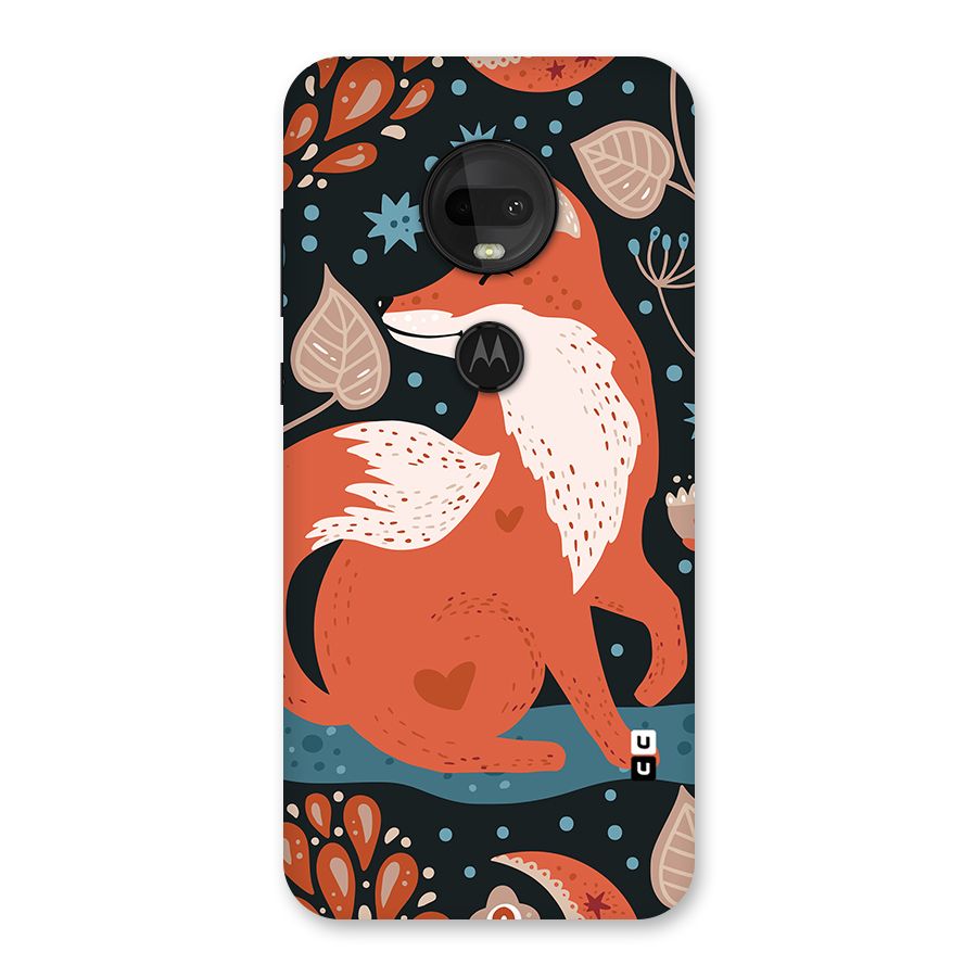 Nordic Arts Fox Back Case for Moto G7