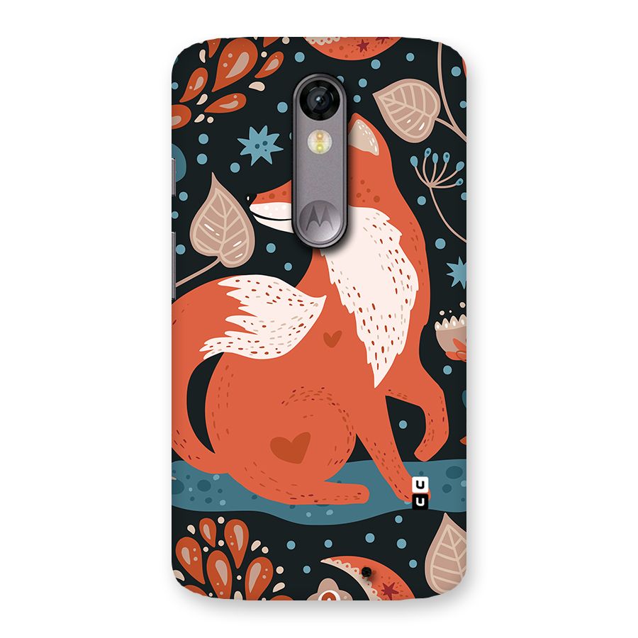 Nordic Arts Fox Back Case for Moto X Force