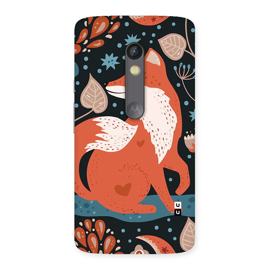 Nordic Arts Fox Back Case for Moto X Play