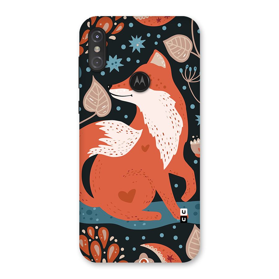 Nordic Arts Fox Back Case for Motorola One Power