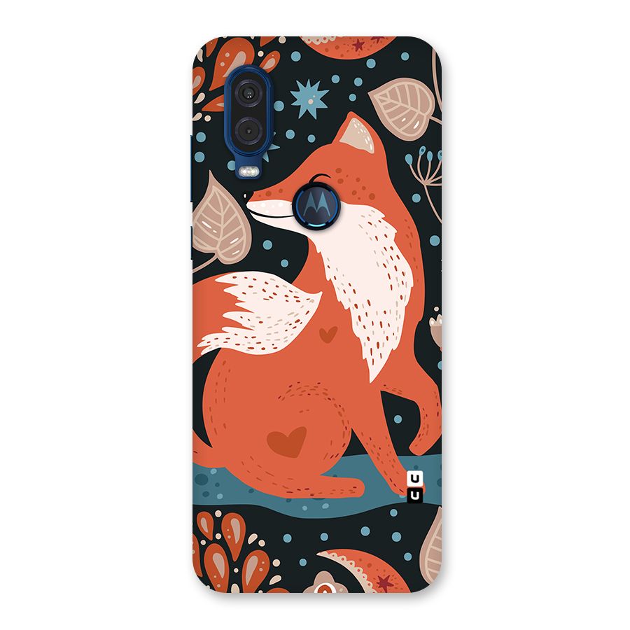 Nordic Arts Fox Back Case for Motorola One Vision