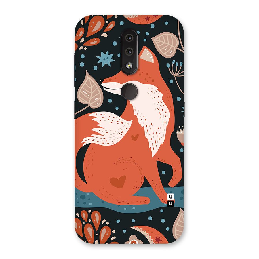 Nordic Arts Fox Back Case for Nokia 4.2