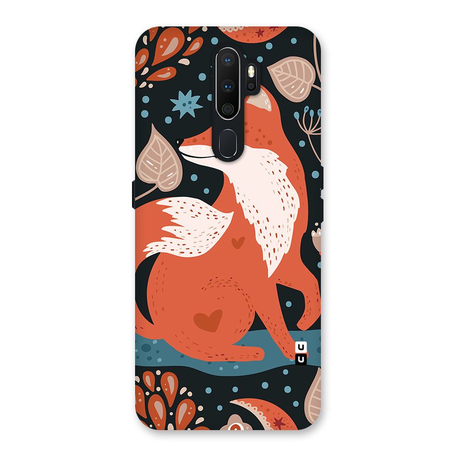 Nordic Arts Fox Back Case for Oppo A5 (2020)