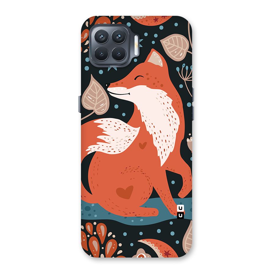 Nordic Arts Fox Back Case for Oppo F17 Pro