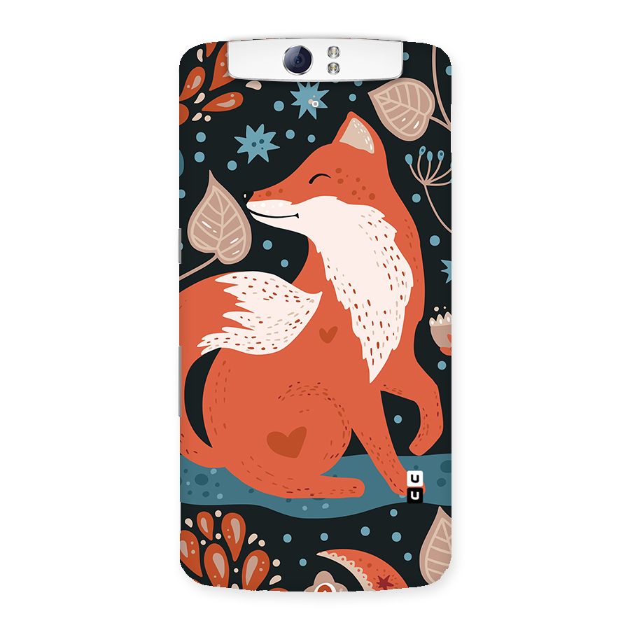 Nordic Arts Fox Back Case for Oppo N1