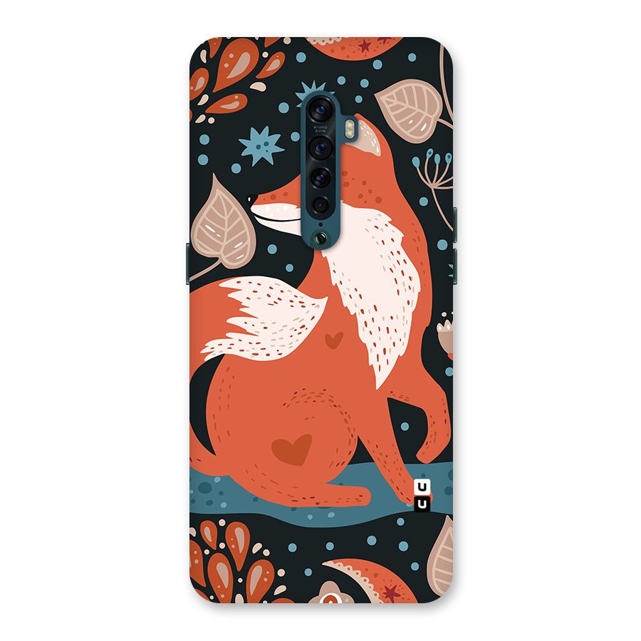 Nordic Arts Fox Back Case for Oppo Reno2