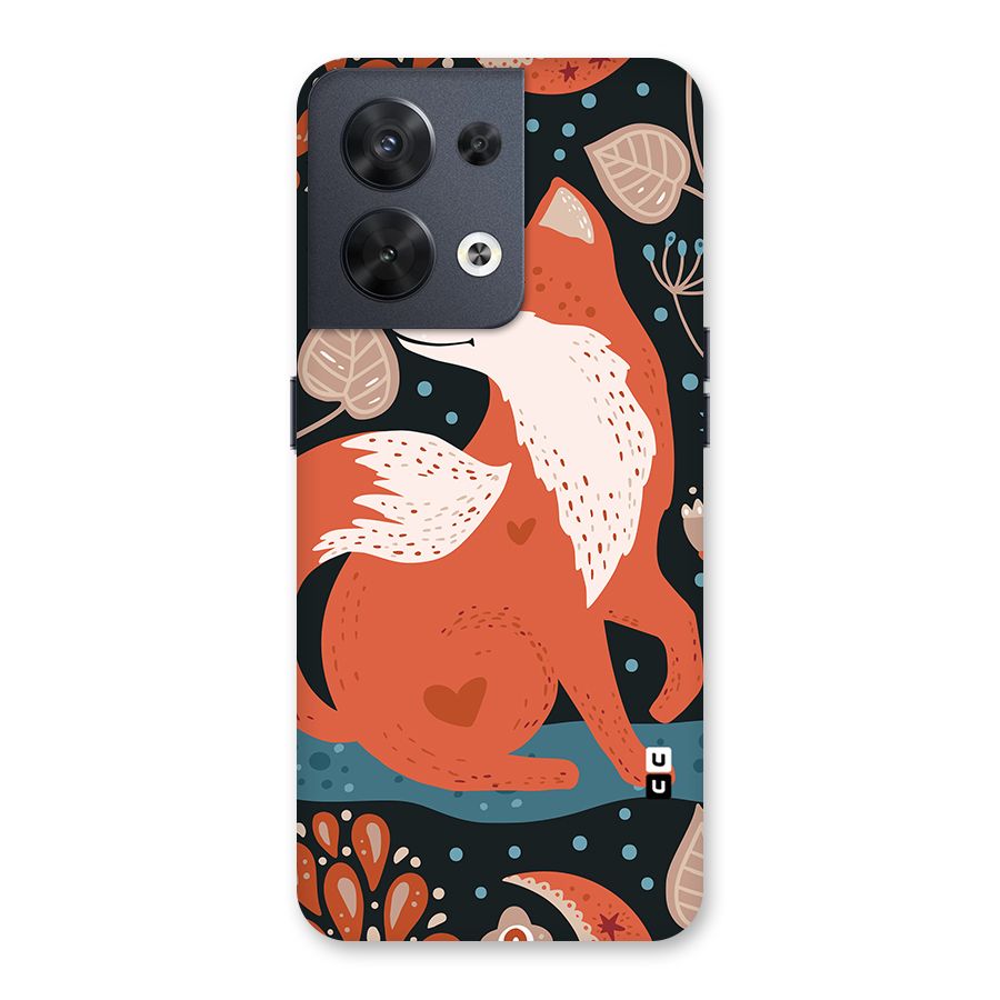 Nordic Arts Fox Back Case for Oppo Reno8 5G