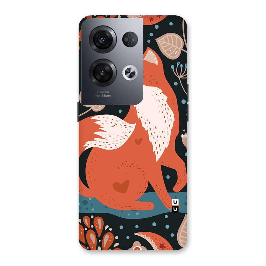 Nordic Arts Fox Back Case for Oppo Reno8 Pro 5G
