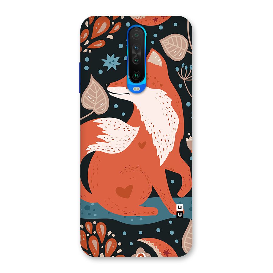 Nordic Arts Fox Back Case for Poco X2