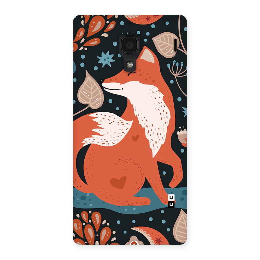 Nordic Arts Fox Back Case for Redmi 1s
