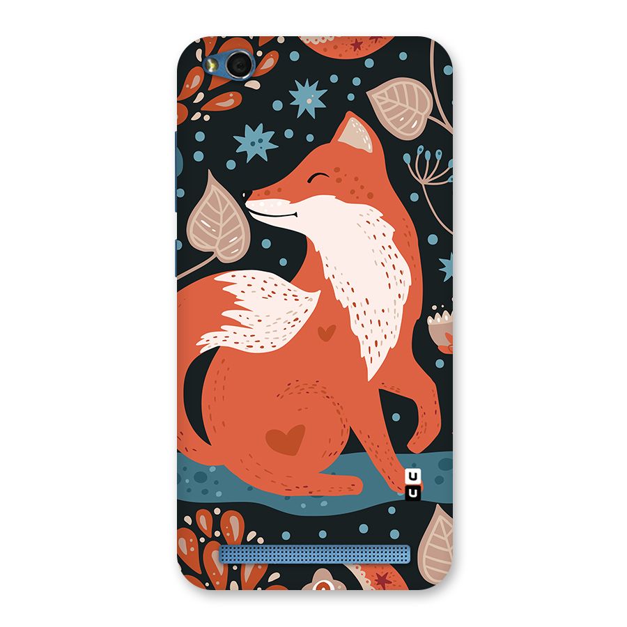 Nordic Arts Fox Back Case for Redmi 5A