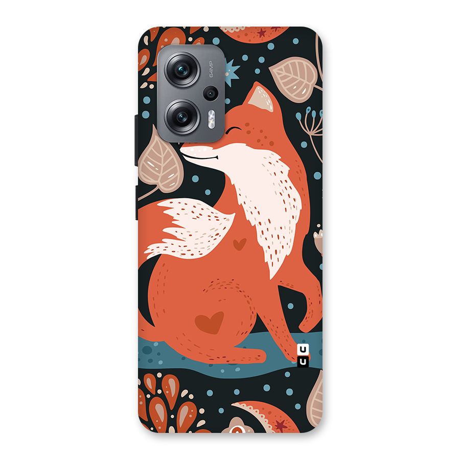 Nordic Arts Fox Back Case for Redmi K50i