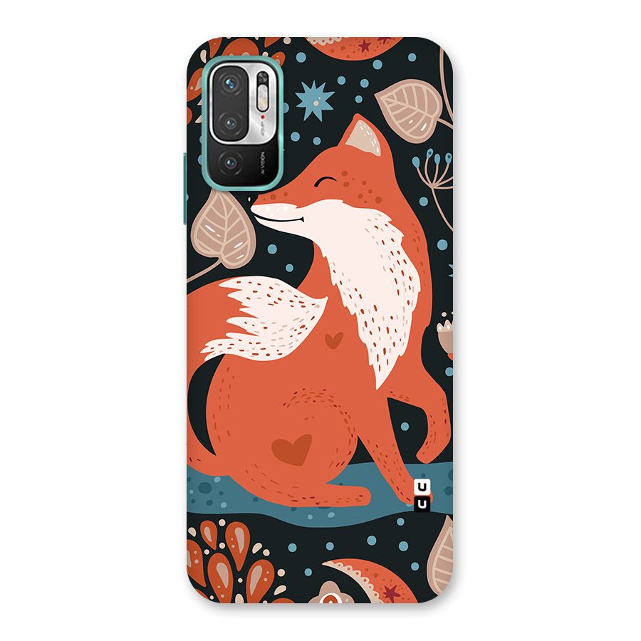 Nordic Arts Fox Back Case for Redmi Note 10T 5G
