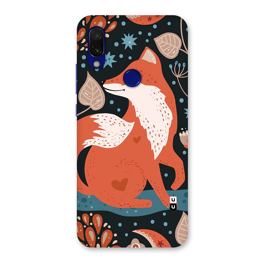 Nordic Arts Fox Back Case for Redmi Y3