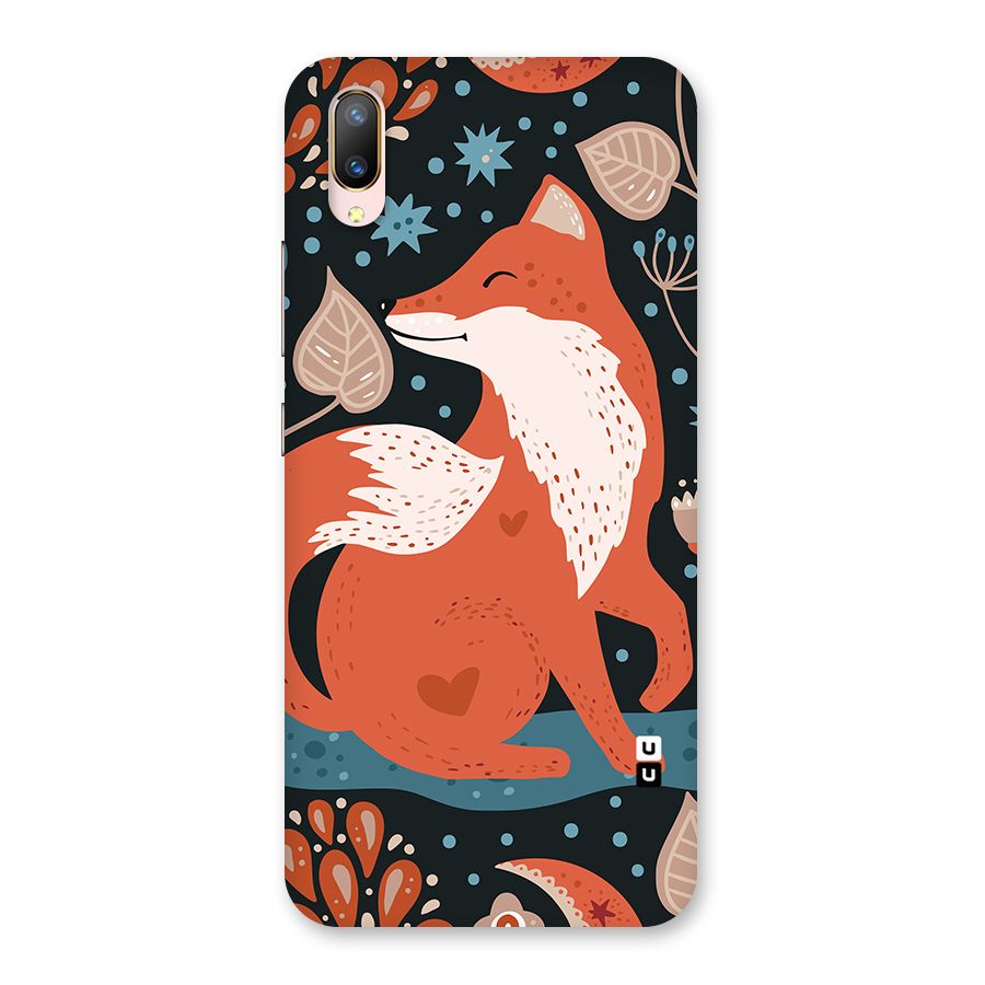 Nordic Arts Fox Back Case for Vivo V11 Pro