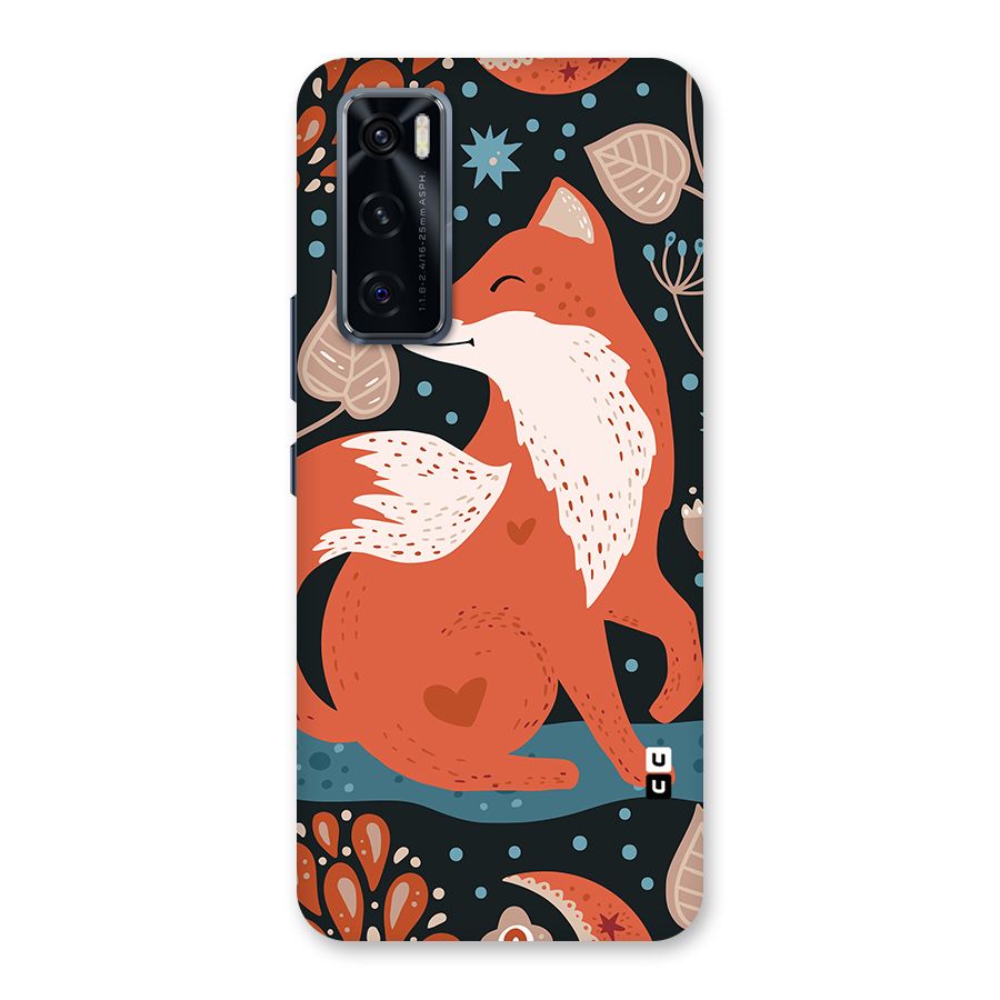 Nordic Arts Fox Back Case for Vivo V20 SE