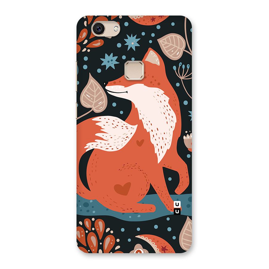 Nordic Arts Fox Back Case for Vivo V7