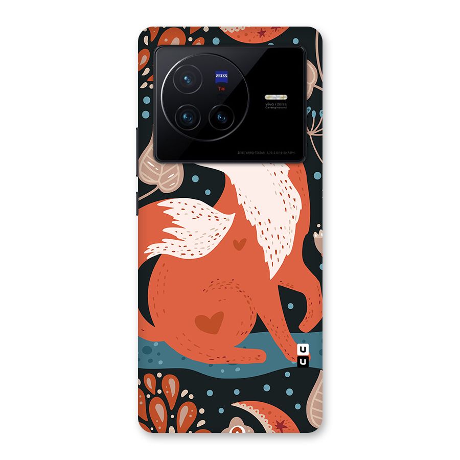 Nordic Arts Fox Back Case for Vivo X80
