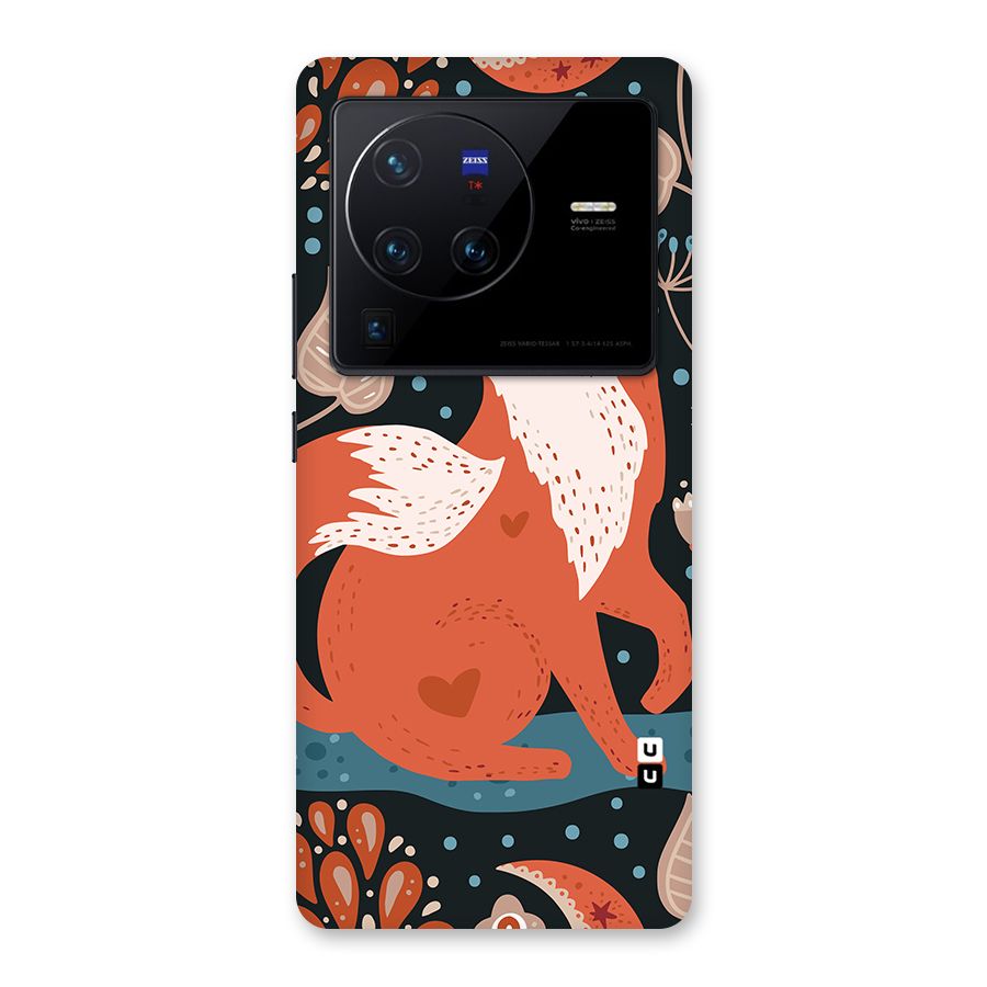 Nordic Arts Fox Back Case for Vivo X80 Pro