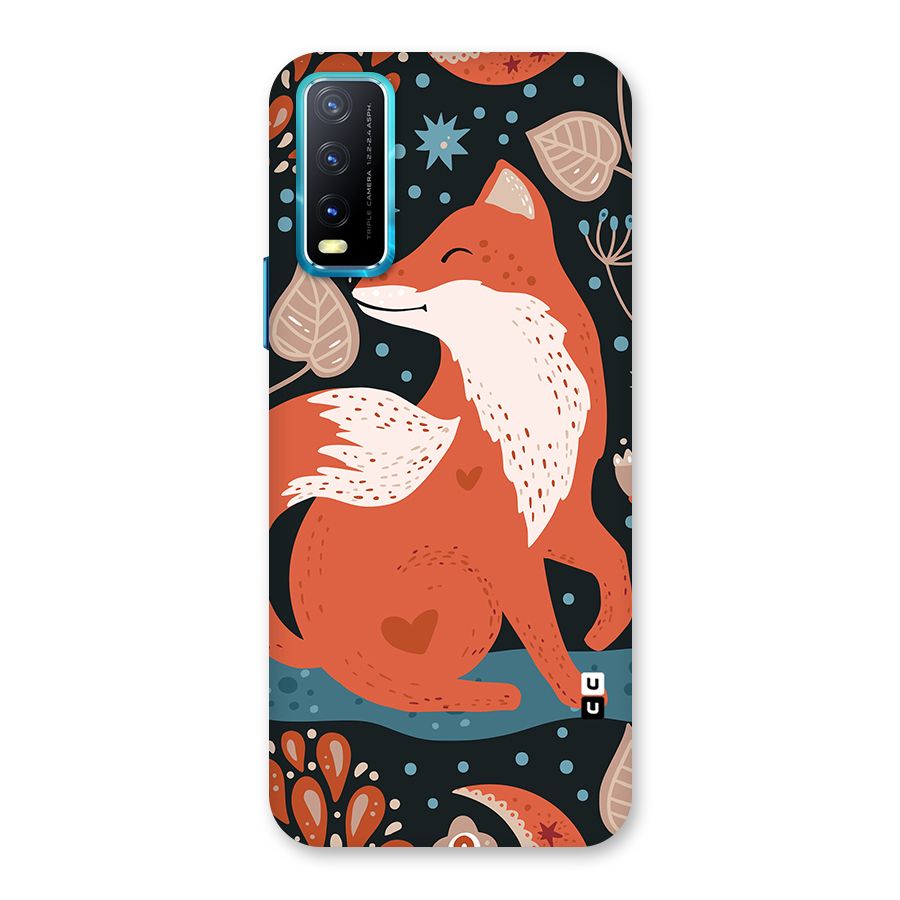 Nordic Arts Fox Back Case for Vivo Y20G