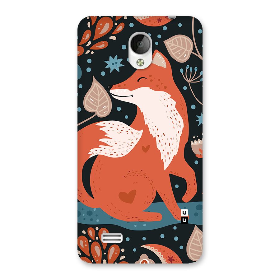 Nordic Arts Fox Back Case for Vivo Y21