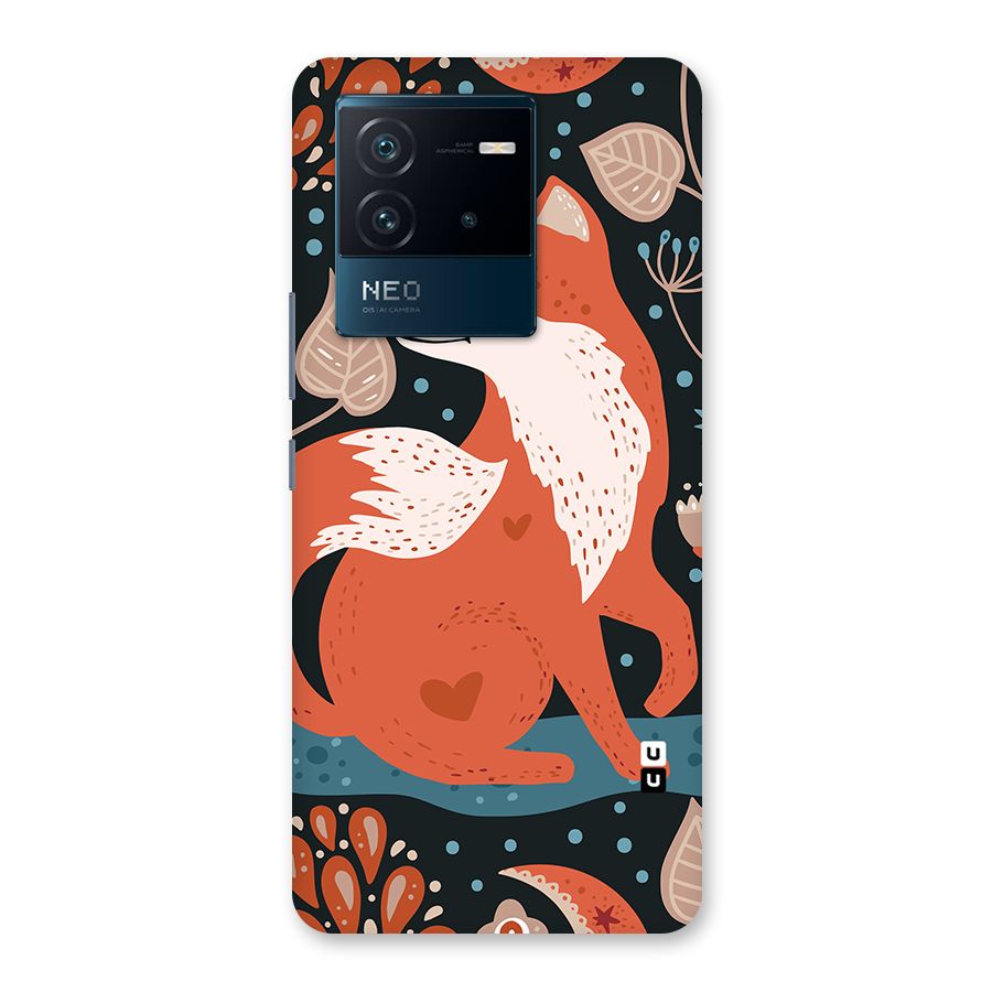 Nordic Arts Fox Back Case for Vivo iQOO Neo 6 5G