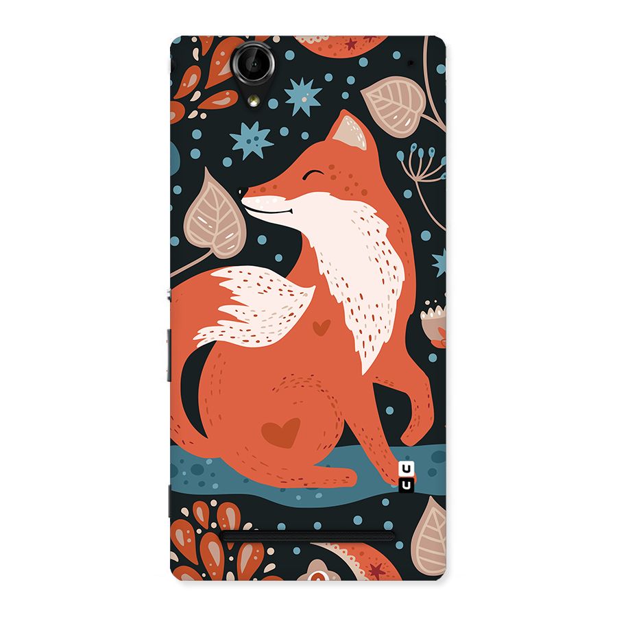 Nordic Arts Fox Back Case for Xperia T2