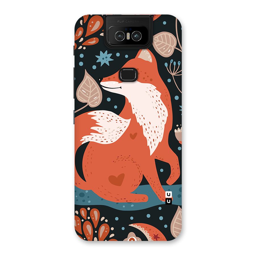 Nordic Arts Fox Back Case for Zenfone 6z