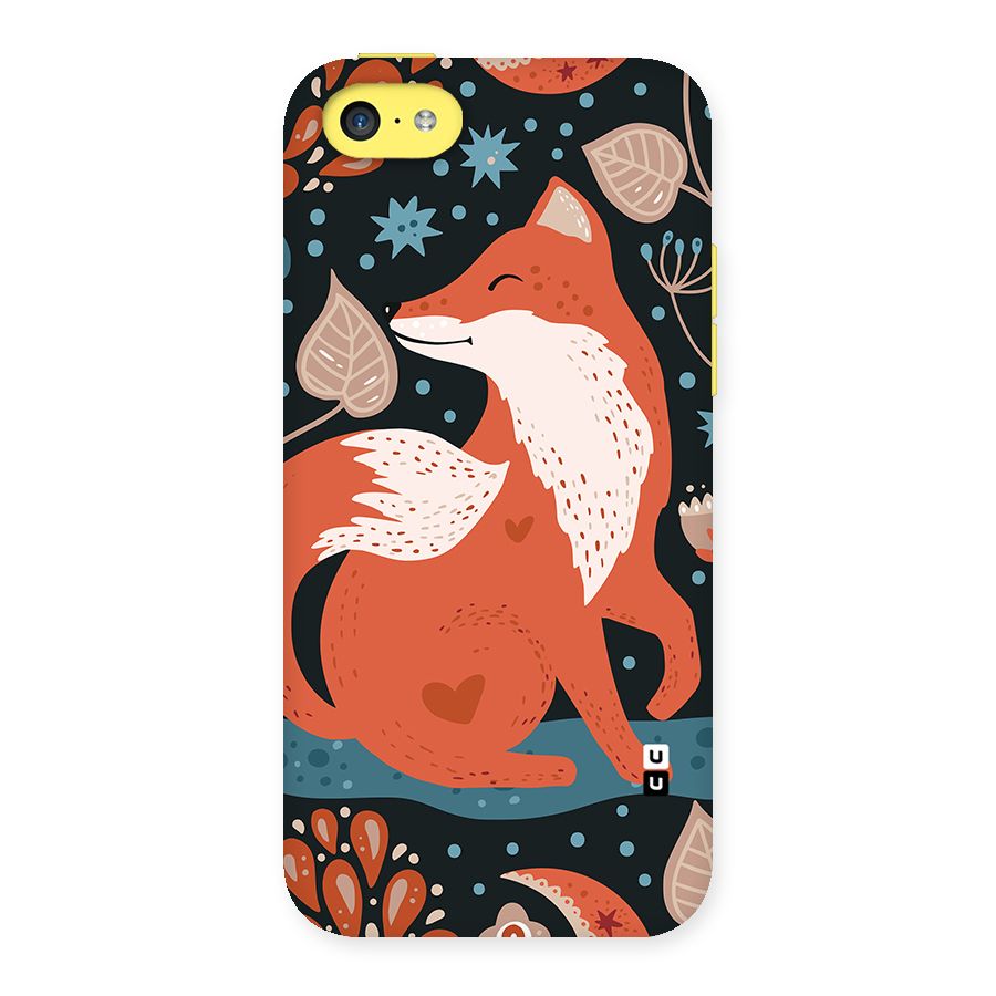 Nordic Arts Fox Back Case for iPhone 5C