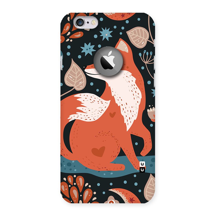 Nordic Arts Fox Back Case for iPhone 6 Logo Cut
