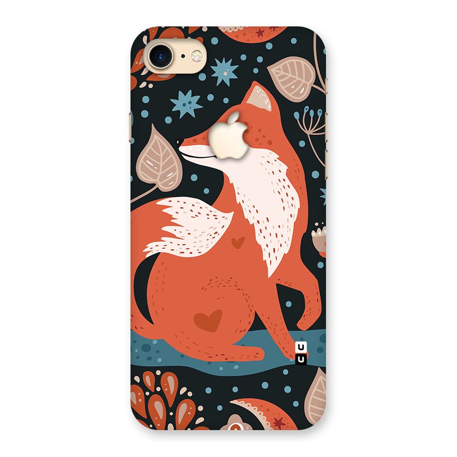 Nordic Arts Fox Back Case for iPhone 7 Apple Cut