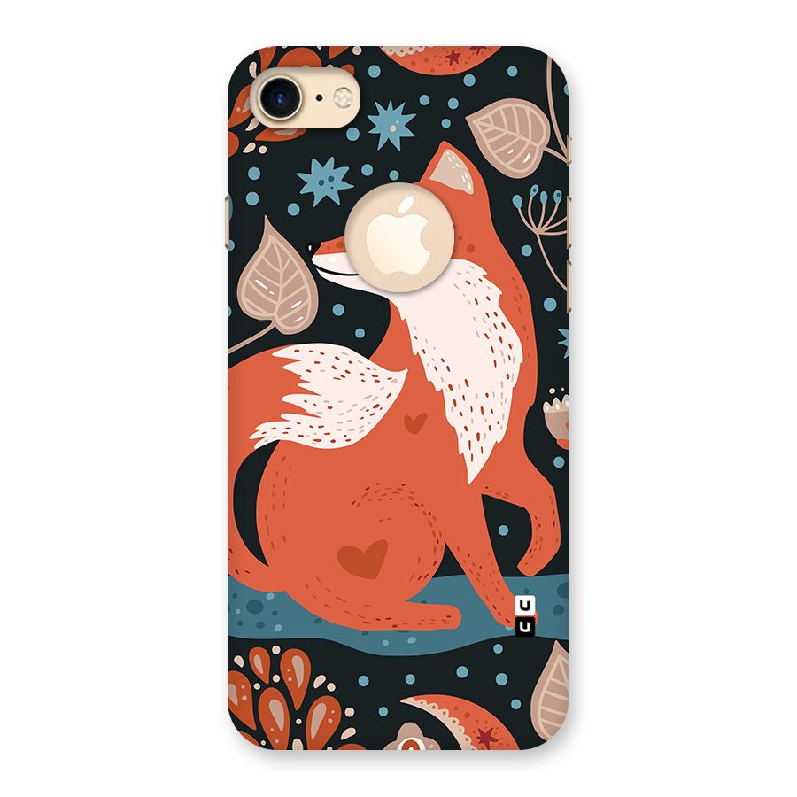 Nordic Arts Fox Back Case for iPhone 8 Logo Cut