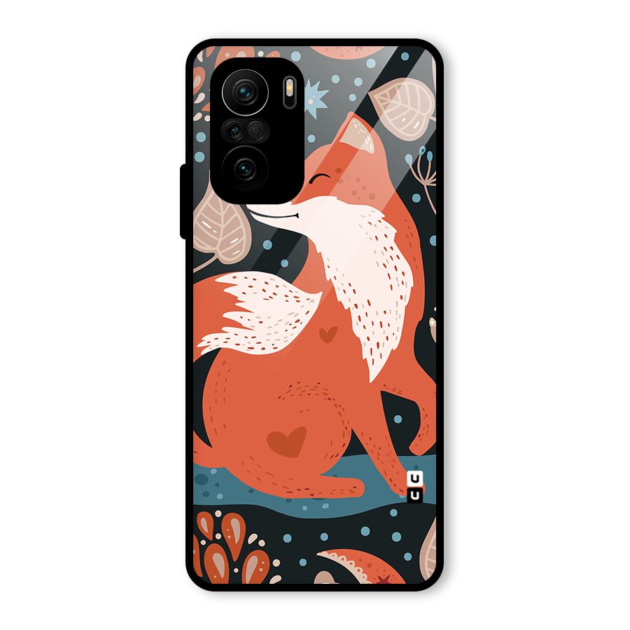 Nordic Arts Fox Glass Back Case for Mi 11X Pro