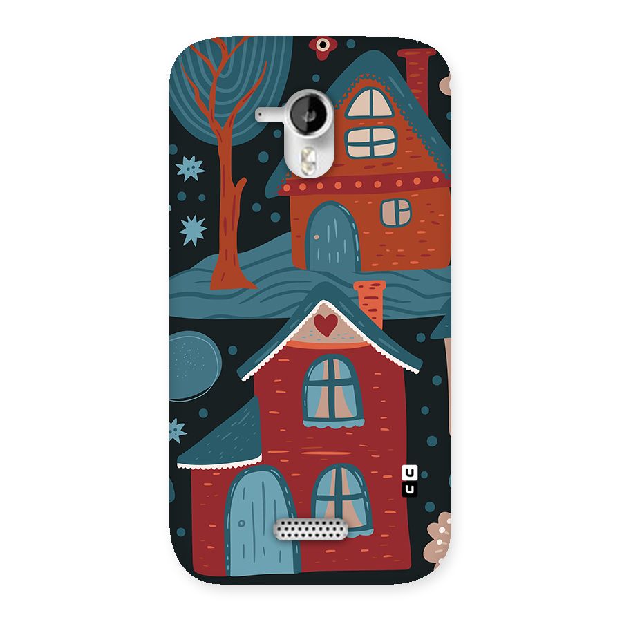 Nordic Arts Houses Back Case for Canvas HD A116