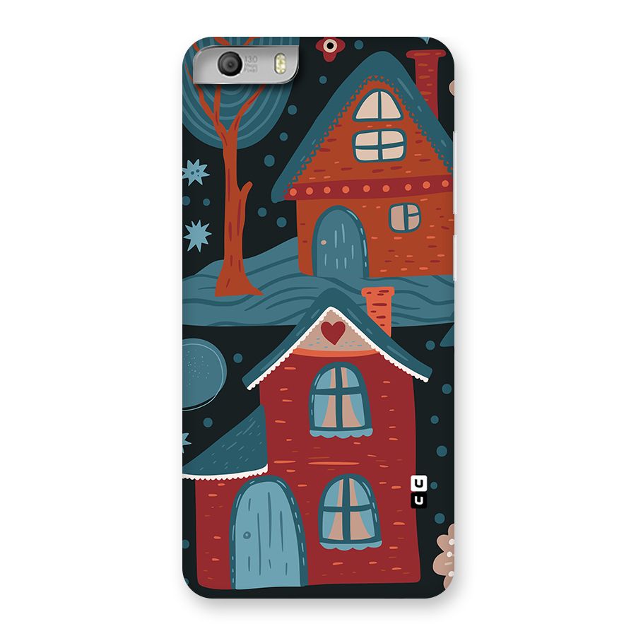 Nordic Arts Houses Back Case for Canvas Knight 2