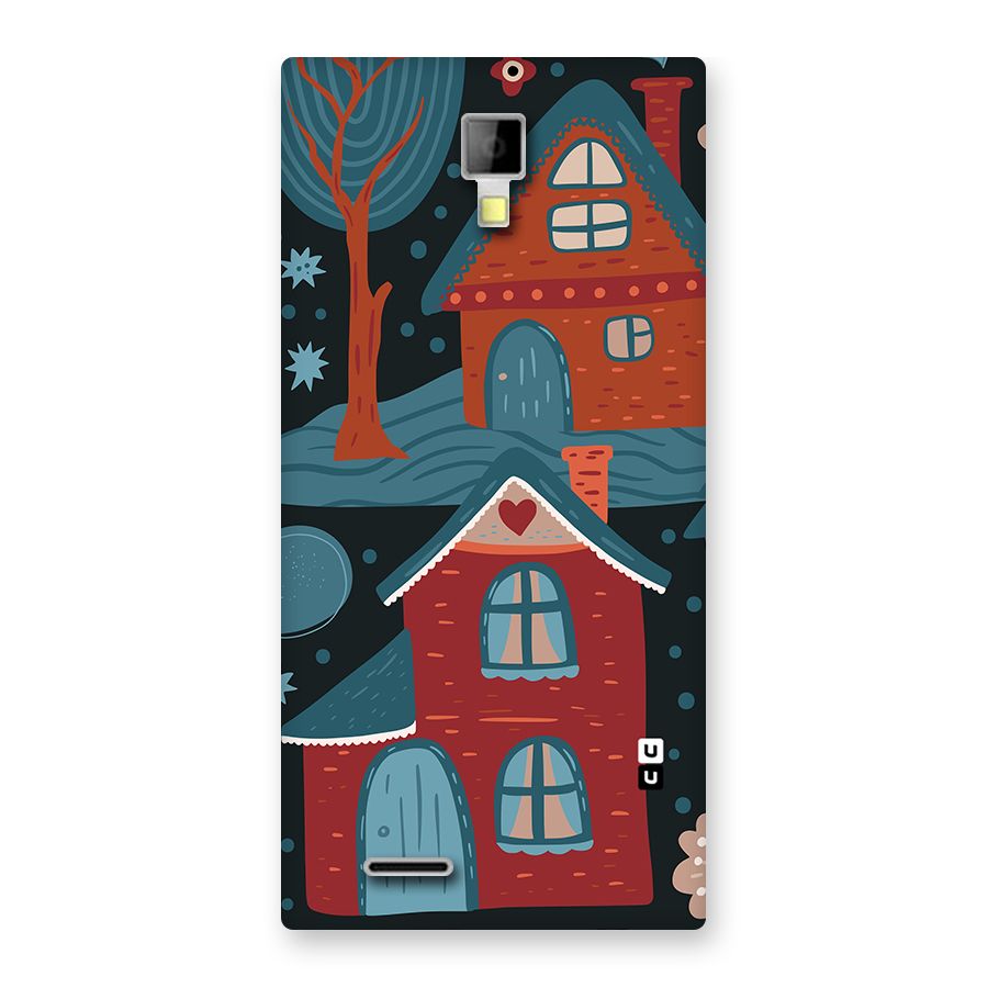 Nordic Arts Houses Back Case for Canvas Xpress A99